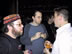 The Director Get-together at Swig: Prof. Andy Phelps (Rochester Institute of Technology) at center, Tom Higgins (Macromedia) right. Someone gimme a name for the gentleman at left! (52,833 bytes)