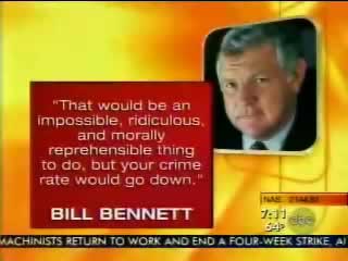 Bill Bennett, Good Morning America