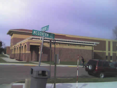 McGovern Avenue street sign