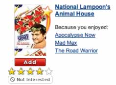 Strangest NetFlix recommendation ever