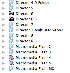 The Macromedia application graveyard