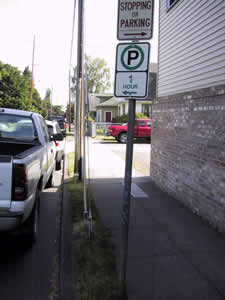 Slightly Dangerous Power Pole