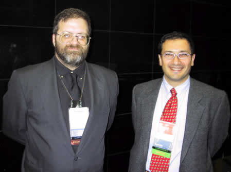 Darrel Plant and Vahe Kassardjian at MAX 2003