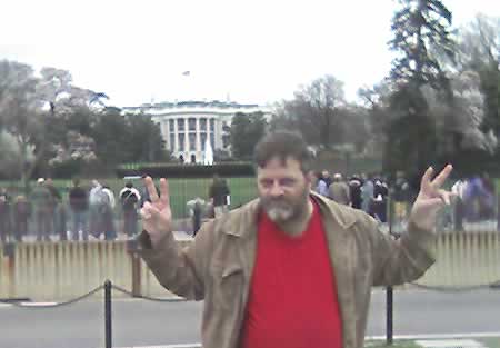 Darrel Plant at the White House